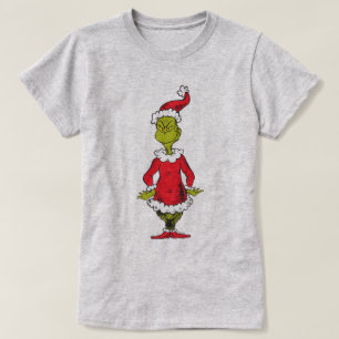 Camiseta Grinch Clásico   Santa Claus