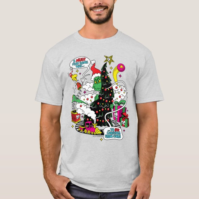 Camiseta Grinch Colorful Navidades Graphic (Anverso)