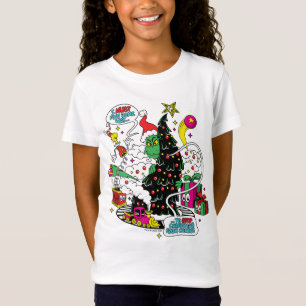 Camiseta Grinch Colorful Navidades Graphic
