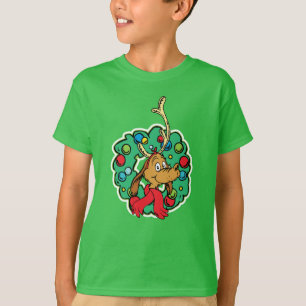 Camiseta Grinch Corona de Navidad Max