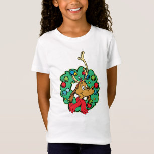 Camiseta Grinch Corona de Navidad Max