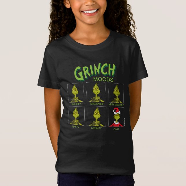 Camiseta Grinch | Edición de Navidades de gráficos de estad (Anverso)
