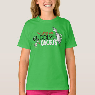 Camiseta Grinch   Eres tan Acogedor como un Cactus Cita