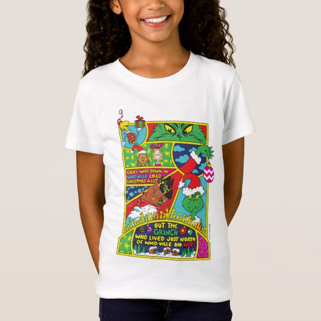 Camiseta Grinch | Gráfico Cómic (Anverso)