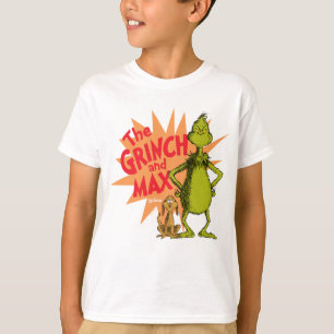 Camiseta Grinch   Grinch & Max Starburst