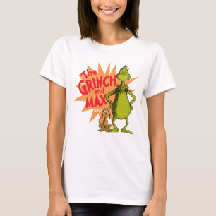 Camiseta Grinch   Grinch & Max Starburst
