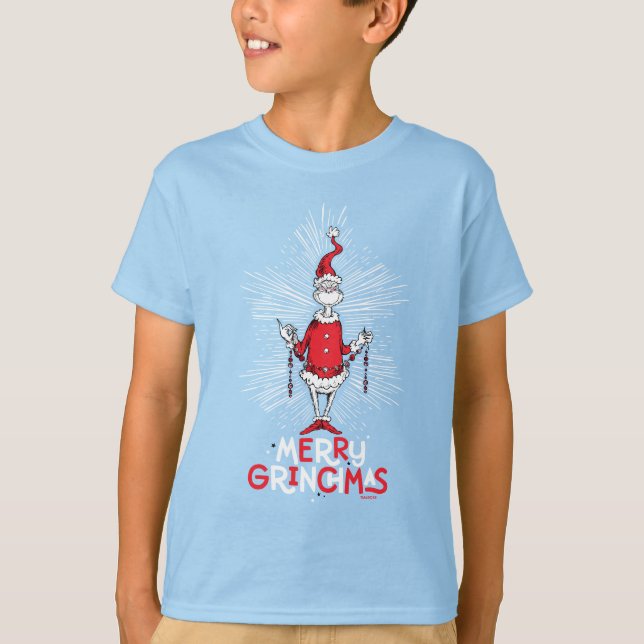 Camiseta Grinch | Grinchmas de merry (Anverso)