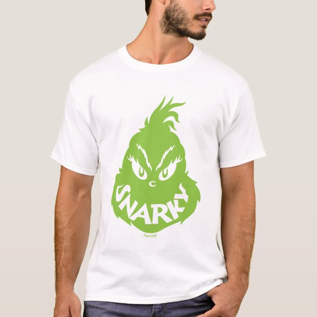 Camiseta Grinch Gruñón | Cara de Grinch (Anverso)