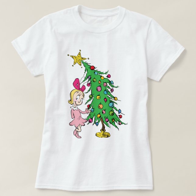 Camiseta Grinch | He sido Cindy-Lou quien es bueno (Diseño del anverso)
