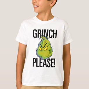 Camiseta Grinch Malhumorado   Grinch Divertido Por favor, c