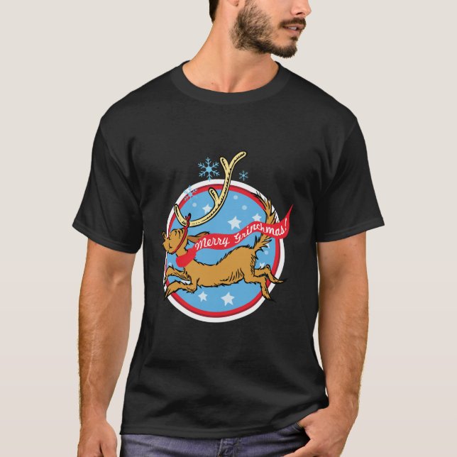 Camiseta Grinch | Máx. Merry Grinchmas! (Anverso)