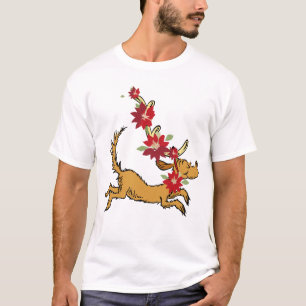 Camiseta Grinch Max Poinsettia de Navidad