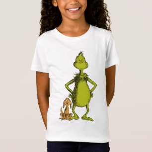 Camiseta Grinch   Max y postura de Grinch