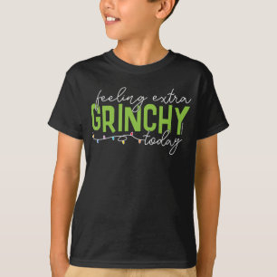 Camiseta Grinch   Me siento extra gruñón hoy