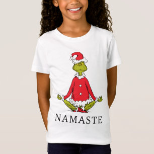 Camiseta Grinch   Namaste Santa Claus