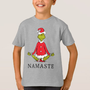Camiseta Grinch Namaste Santa Claus