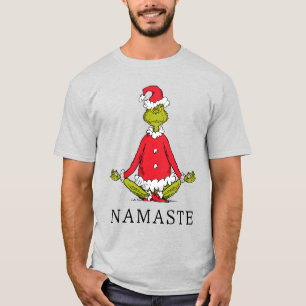 Camiseta Grinch Namaste Santa Claus