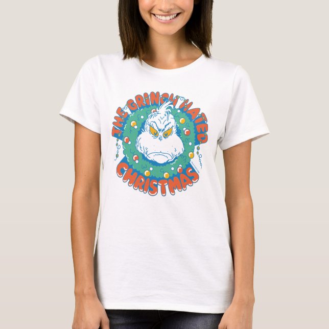 Camiseta Grinch Navidades Odiados (Anverso)
