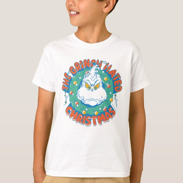 Camiseta Grinch Odió La Navidad (Anverso)