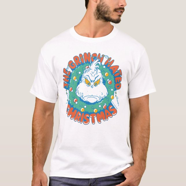 Camiseta Grinch Odió La Navidad (Anverso)