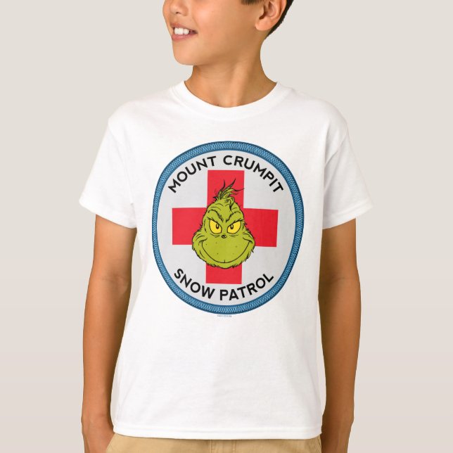 Camiseta Grinch | Patrulla De Nieve Crumpit Mt. (Anverso)