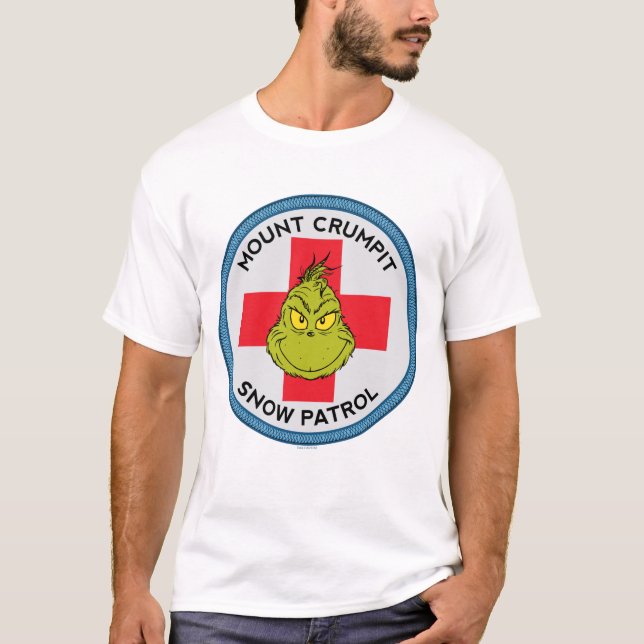 Camiseta Grinch | Patrulla De Nieve Crumpit Mt. (Anverso)