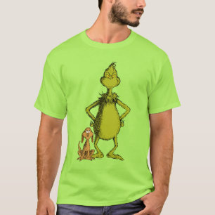 Camiseta Grinch   Postura de Max y Grinch