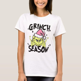Camiseta Grinch Season | Grinch Tee, Navidades div