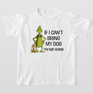 Camiseta Grinch Si No Puedo Traer a Mi Perro No Vengo