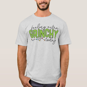 Camiseta Grinch Sintiéndose Extra Gruñón Hoy 2