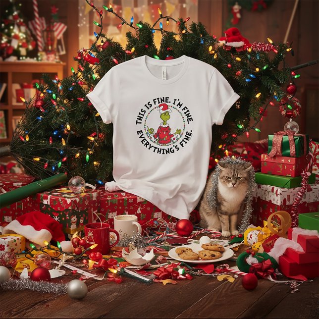 Camiseta Grinch | Todo está bien (Subido por el creador)
