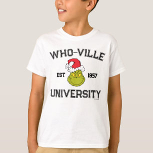 Camiseta Grinch Universidad de Who-ville Est 1957
