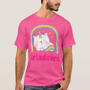 Camiseta Grindcore Mus de Grindcore con retro sarcástico