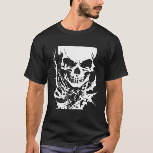 Camiseta Grindcore Occult Horror Skull Muerte Metalizado Th