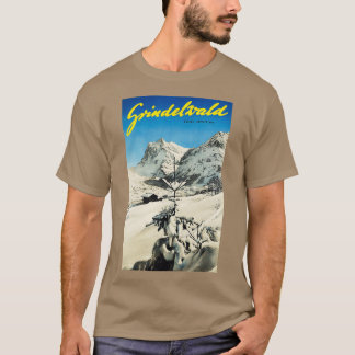 Camiseta GRINDELWALD Alpes suizos de Berna Montañas esquian