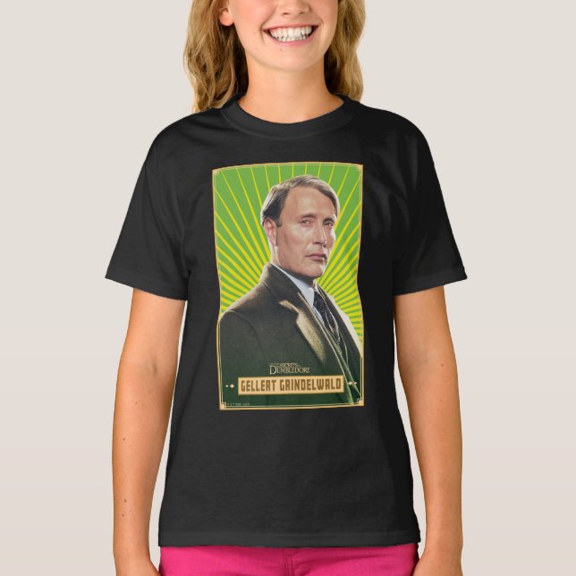 Camiseta Grindelwald Carácter gráfico Gellert Grindelwald (Anverso)