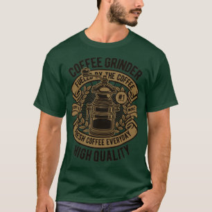 Camiseta Grinder de café de alta calidad