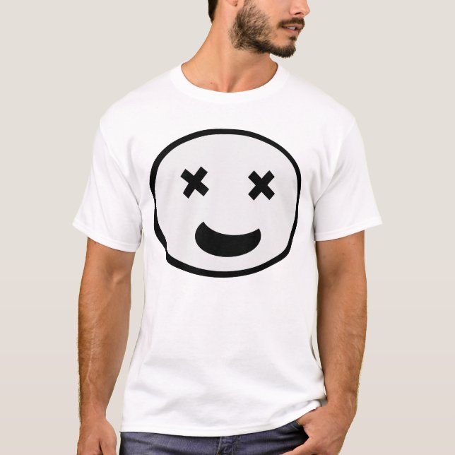 Camiseta Grinning Like a Loon – Silly Expression Art (Anverso)