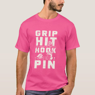 Camiseta Grip Hit Hook Pin Luchando contra el eslogan del e