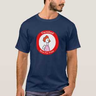 Camiseta Gripe aviar certificada libremente