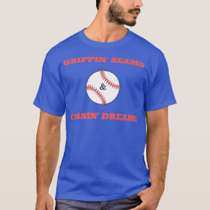 Camiseta Grippin Seams & Chasin Dreams T shirt Baseball Pit