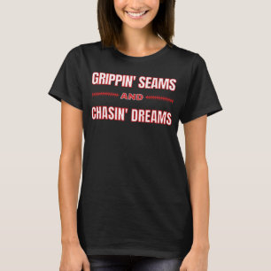 Camiseta Grippin Seams y Chasin Dreams Viajan al Béisbol