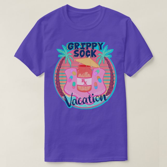 Camiseta Grippy Sock Vacation (Diseño del anverso)