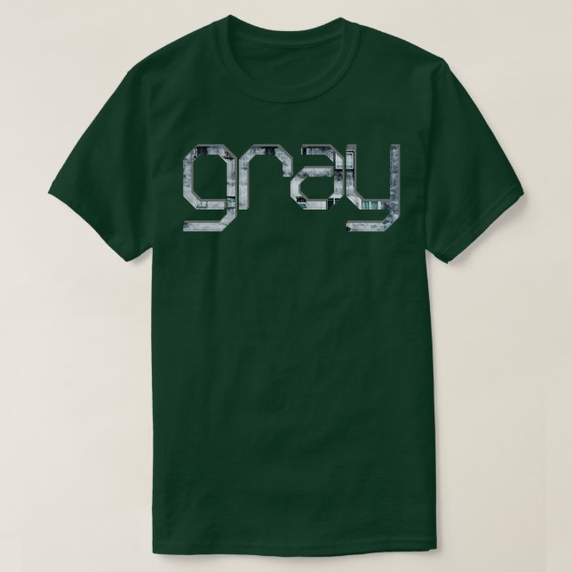 Camiseta gris 1 (Diseño del anverso)