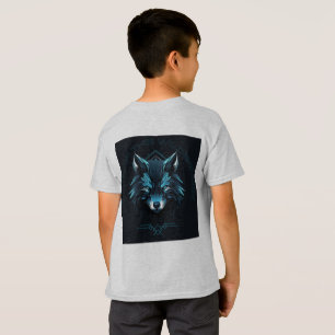 Camiseta gris adorable y cómoda para niños