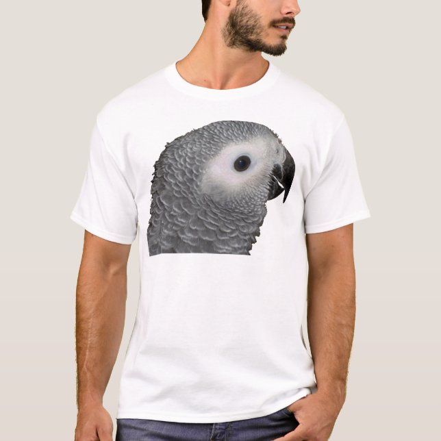 Camiseta Gris africano del bebé hermoso (Anverso)