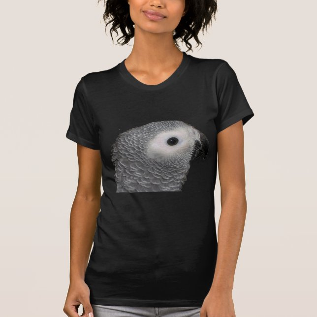 Camiseta Gris africano del bebé hermoso (Anverso)