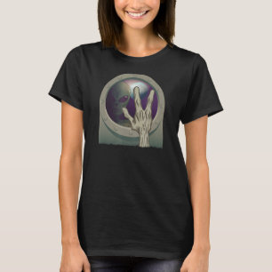 Camiseta Gris Alien Head Ufo Believe Area 51 Espacio Gris G