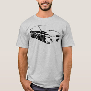 Camiseta gris awdsome logo5