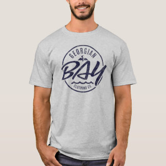 Camiseta gris básica para hombre del Co. de la